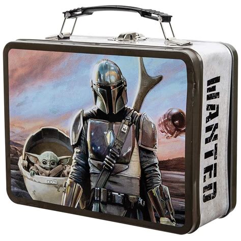 Star Wars “The Mandalorian” Metal Lunch Box w/bonus items